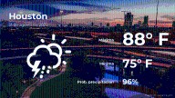 Clima de hoy en Houston para este domingo 31 de agosto