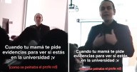Profesor universitario grabó saludo para la madre de alumna para confirmar asistencia: “Si está en clases”