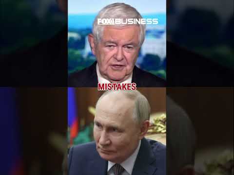 Gingrich: Putin thinks Trump is weak—he’s dead wrong #shorts