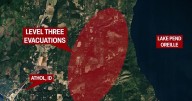 Emergency shelter opens in Bonner County due to Sunset Fire