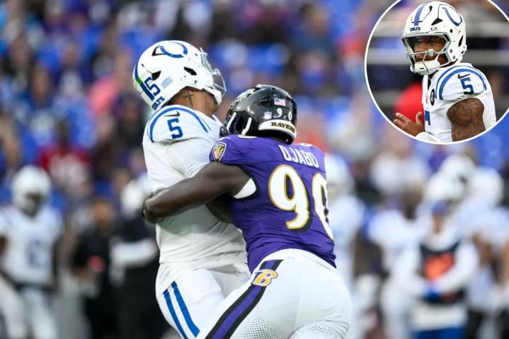 Anthony Richardson injures finger in first Colts preseason game