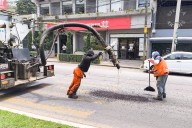 Atiende gobierno de Alfonso Sánchez puntos de alta movilidad en la capital con programa de bacheo