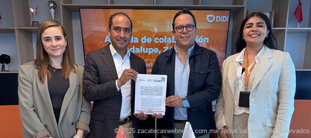 GUADALUPE Y DIDI PACTAN APOYAR CON TRASLADOS GRATUITOS A VÍCTIMAS DE VIOLENCIA.