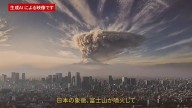 Tokio crea un espectacular vídeo con IA para simular una erupción del Fuji