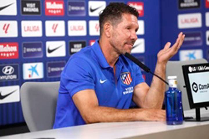 Simeone: "Nos estamos preocupando continuamente por cosas que después no suceden"