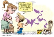 Cartoonist’s take: Gerrymandering crayons