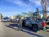 Topón de malandros y estatales en la zona de Cuauhtémoc