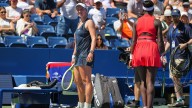 A racket vibration dampener gets lost, then found after a lengthy search at the US Open
