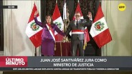 Juan José Santiváñez regresó al Gabinete y juró como nuevo ministro de Justicia
