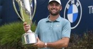 Scheffler rallies from 4 shots down and wins BMW Championship for 5th victory of the year