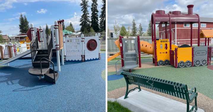 Pioneer Park in Fairbanks unveils new playground with historic flair