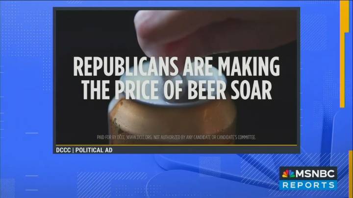 Democrats Target Young Men In New Ad Hammering the GOP Over Soaring Beer Prices