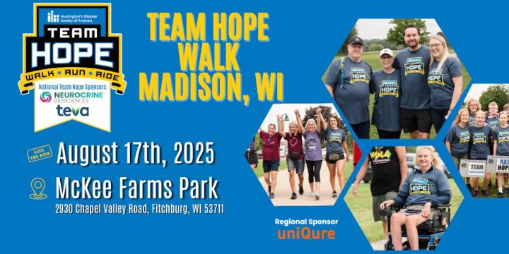 Walk for Huntington’s disease Sunday in Fitchburg