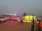 Los vecinos de Villar del Pedroso, confinados en sus viviendas por un incendio en Castilla