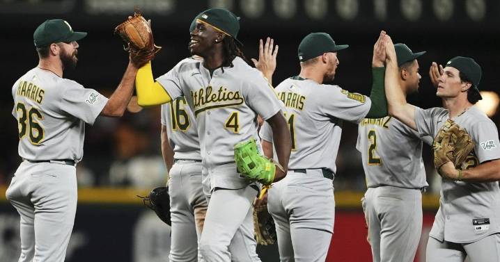 Athletics edge Mariners 2-1 in 10 innings as Seattle drops 3 back in AL West