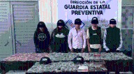 Golpe al CJNG en Chiapas: cinco detenidos con 2,360 dosis