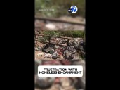 Montebello residents frustrated over 'homeless highway' encampment