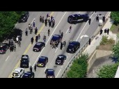Robert F. Kennedy visits CDC headquarters after shooting