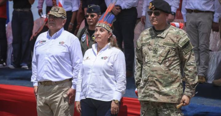 Dina Boluarte llegó a Santa Rosa de Loreto:“Nuestra soberanía no está en discusión”