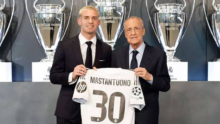 Las sentidas palabras de Franco Mastantuono en su presentación en el Real Madrid