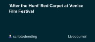 'After the Hunt' Red Carpet at Venice Film Festival: ohnotheydidnt