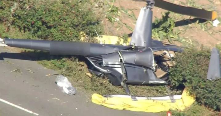 Tres muertos y un herido por la caída de un helicóptero en una isla de Reino Unido: qué se sabe