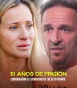 Condenaron al ex esposo de Julieta Prandi a 19 años de prisión