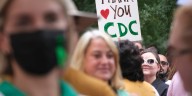 CDC gets new chief as crowd cheers docs who resigned amid turmoil