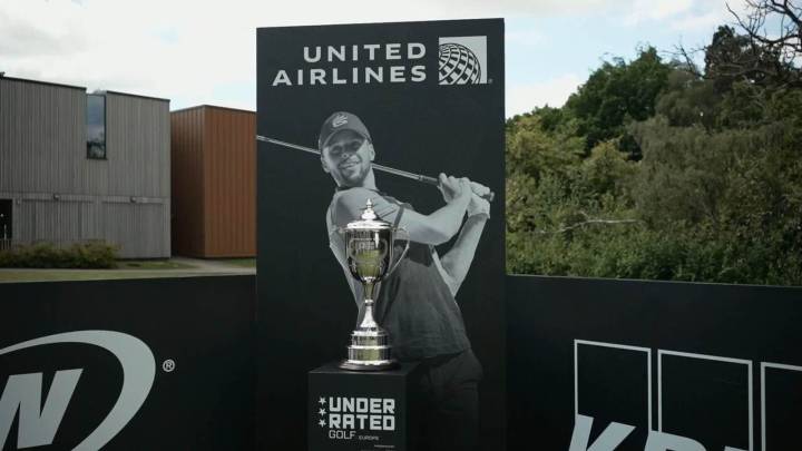 Steph Curry's Under Rated golf tour hits Europe