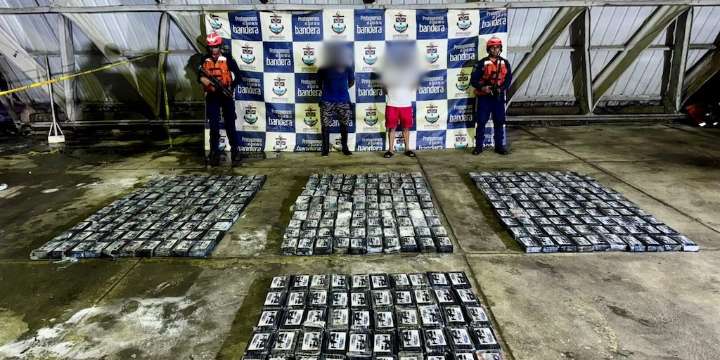 Incautan más de 16 millones de dólares en cocaína en aguas del Pacífico colombiano
