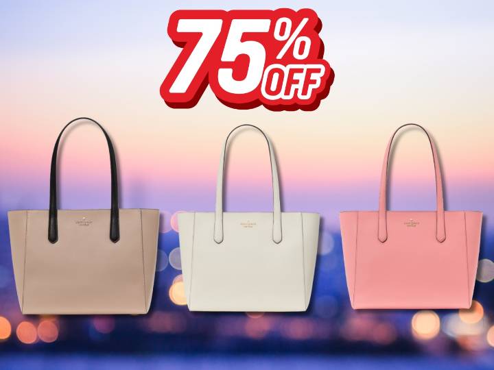 Kate Spade Outlet has handbags under $100 this weekend, including a $359 tote for just $89