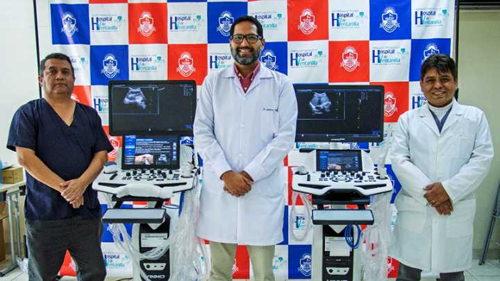 Hospital de Ventanilla se moderniza con dos nuevos ecógrafos de inteligencia artificial