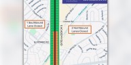 Lane closures on N Academy expected for water main break repairs