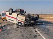 Namibia road crash kills 14, including correctional officers and civilians