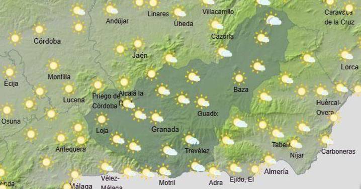 Tiempo Granada | Inicia la semana con temperaturas que superan los 40 grados y cielos despejados