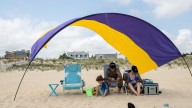 A summer day on Fenwick Island Beach