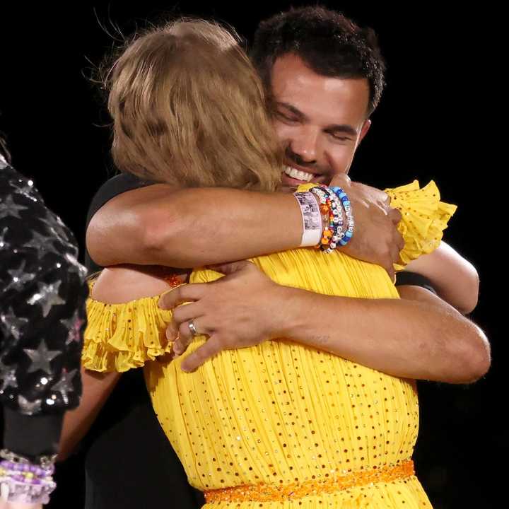 Taylor Swift's Ex Taylor Lautner Reacts to Travis Kelce Engagement