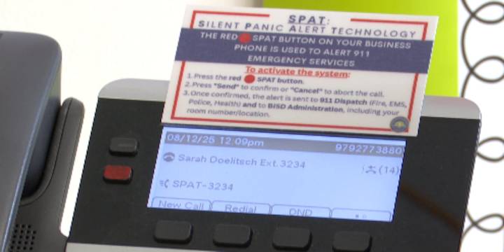 Brenham ISD equipping classrooms with silent panic alert technology