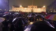 Pese a la lluvia, fue masiva la vigilia por la Ley de Emergencia en Discapacidad en el Congreso