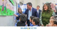 Orrego inauguró en Mogna la primera escuela secundaria rural de San Juan