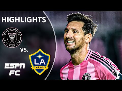 Resumen Inter Miami vs LA Galaxy: resultado y goles 