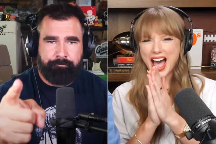 Jason Kelce Teases Taylor Swift While Announcing Her Hometown on 'New Heights'