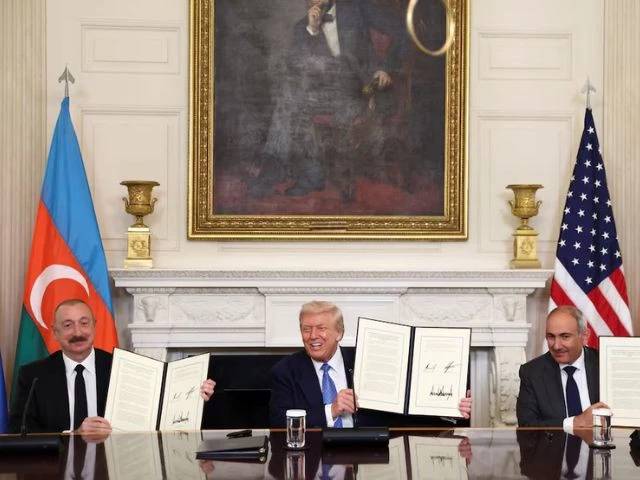 Azerbaijan, Armenia sign US-brokered peace deal