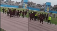 Trujillo: Encuentro de fútbol termina en gresca entre futbolistas y árbitro (VIDEO)