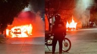 Camioneta se incendió en el barrio Belgrano y generó pánico en vecinos y peatones