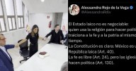 Estado laico, pero con bendición: Rojo de la Vega presume reunión con líderes evangélicos