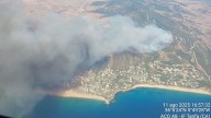 El alcalde de Zahara de los Atunes, sobre el incendio de Tarifa: "Empieza a estar controlado"