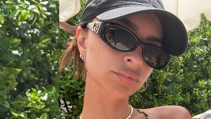 Emily Ratajkowski busts out of VERY tiny leopard-print bikini and blows a kiss in selfie from Positano getaway