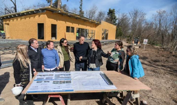 Katopodis recorrió obras con Descalzo: “Axel hace Obra Pública. Milei la frena”