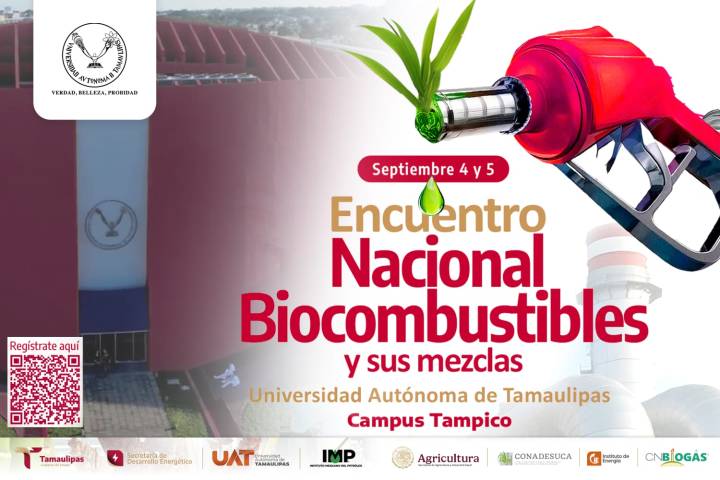 Convoca la UAT al encuentro nacional de biocombustibles en Campus